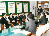 1992년 3월 27일 교육방송 담당자 및 연수단 본교 방문