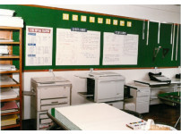 1991년 자료제작실의 모습